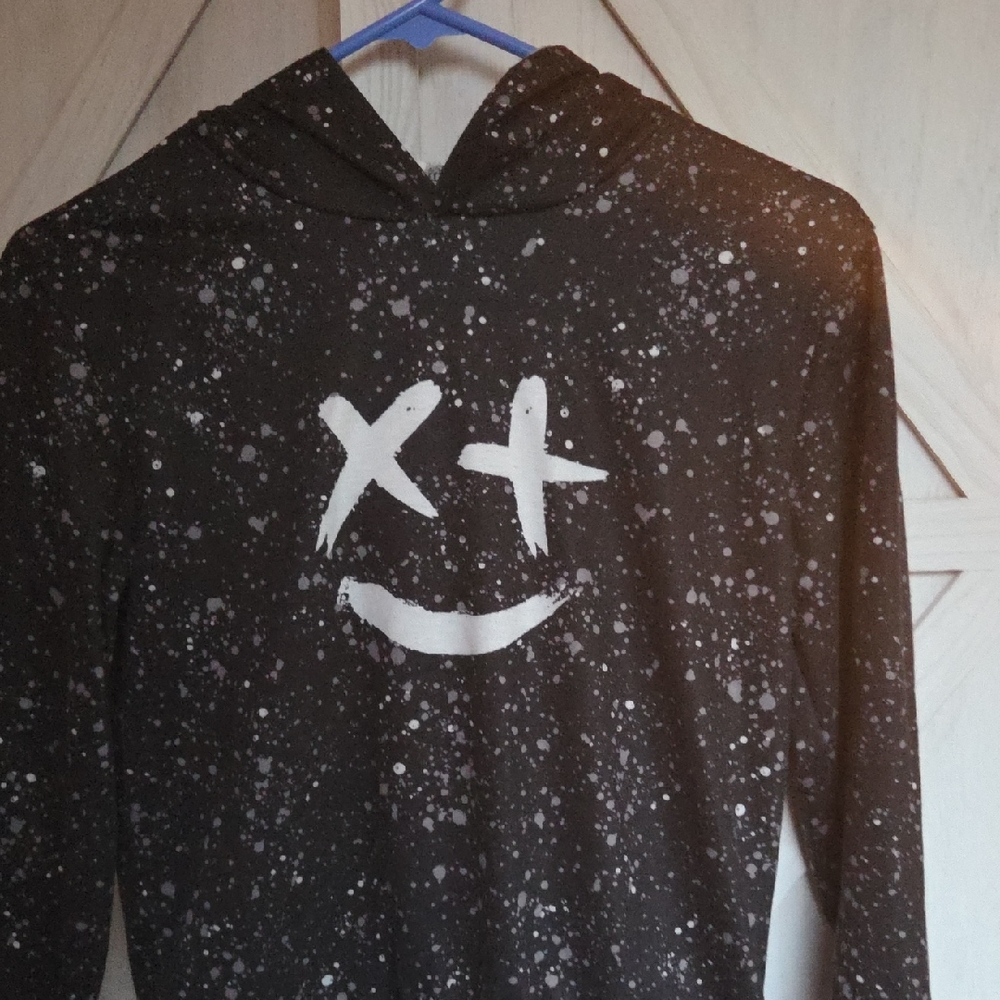 SHEIN  Marshmallow Black Hoodie Youth